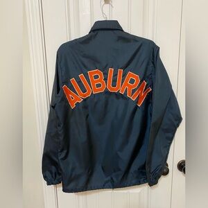 Auburn Collegiate-Pacific Men’s Blue Long Sleeve Snap Up Jacket. Size Small